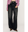 LAYERED STRAIGHT DENIM パンツ