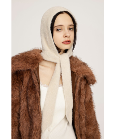 SHAGGY RIBBON BALACLAVA