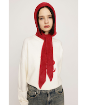 SHAGGY RIBBON BALACLAVA