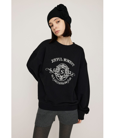 EMBROIDERY LOGO SW トップス