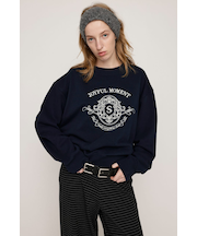 EMBROIDERY LOGO SW トップス