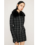 F／FUR COLLAR KNIT トップス
