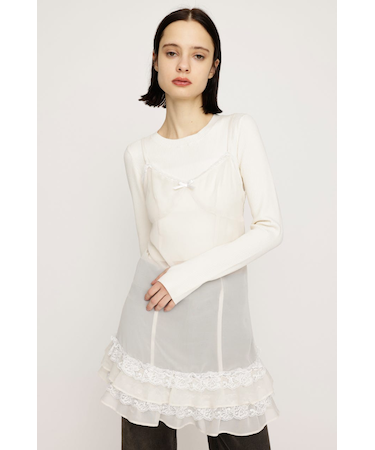 FRILL CAMI S／ドレス
