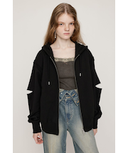 SLIT ZIP SW パーカー