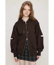 SLIT ZIP SW パーカー