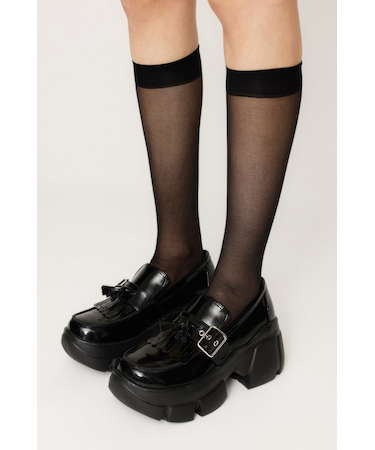 CHUNKY SOLE 2WAY ローファー