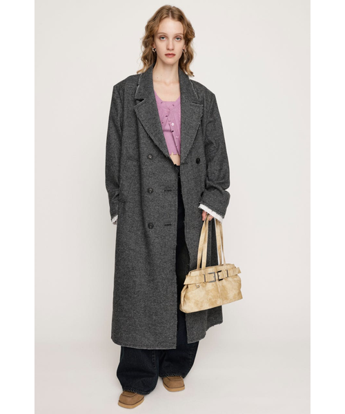 LEOPARD F／FUR FRONT HOOK コート｜スライの通販｜&mall（アンド