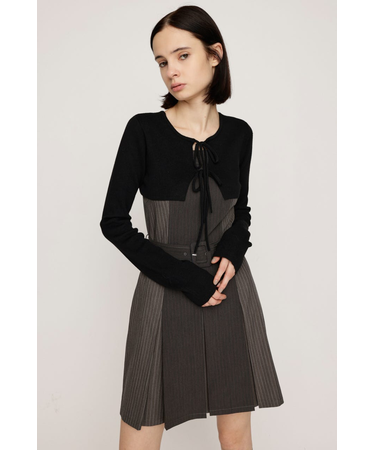 BOX PLEATS CAMI S／OP SET