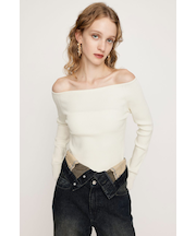 HG OFFSHOULDER トップス