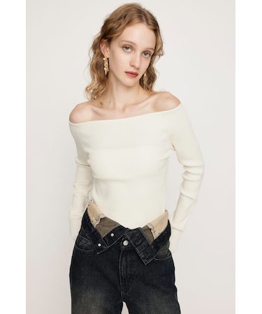 HG OFFSHOULDER トップス