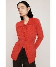 WAIST SHAPE KNIT カーディガン