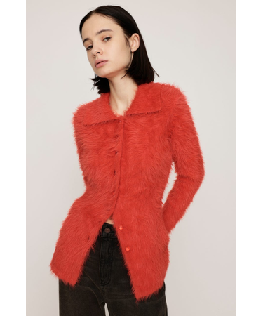 WAIST SHAPE KNIT カーディガン