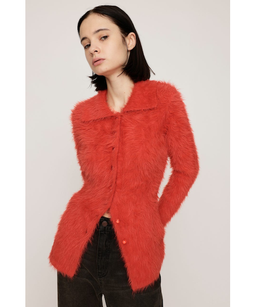 WAIST SHAPE KNIT カーディガン