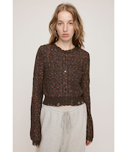 TWIN BLOOM KNIT カーディガン