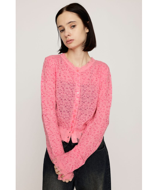 TWIN BLOOM KNIT カーディガン