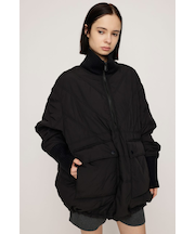 QUILTING STAND NYLON PULLOVER