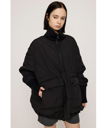 QUILTING STAND NYLON PULLOVER