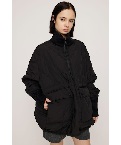 QUILTING STAND NYLON PULLOVER