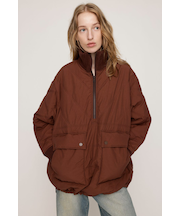 QUILTING STAND NYLON PULLOVER