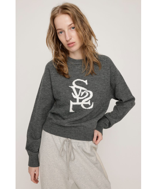 LOGO JQ KNIT トップス