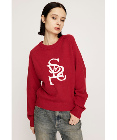 LOGO JQ KNIT トップス