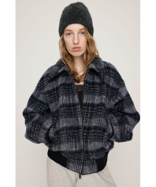 SHAGGY CHECK ブルゾン