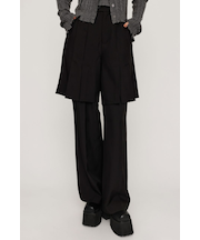 LAYERED RELAX SLACKS