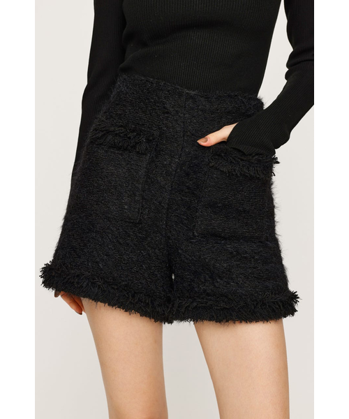 FLUFFY TWEED ショートパンツ｜スライの通販｜&mall（アンドモール