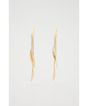 DANGLE LEAVES P/EARRINGS