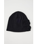 FLOWER MOTIF KNIT BEANIE