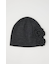 FLOWER MOTIF KNIT BEANIE