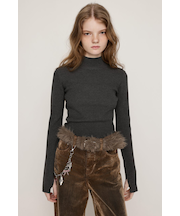 BASIC HG RIB H/N トップス