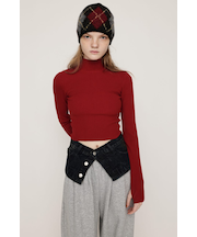 BASIC HG RIB H/N トップス