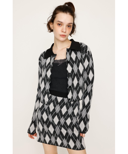 ARGYLE CHECK HG POLO シャツ