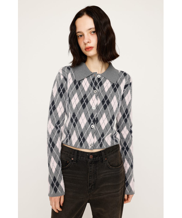 ARGYLE CHECK HG POLO シャツ