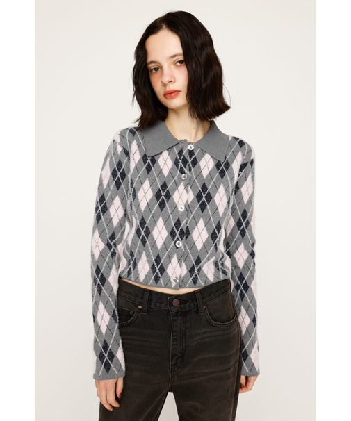 ARGYLE CHECK HG POLO シャツ