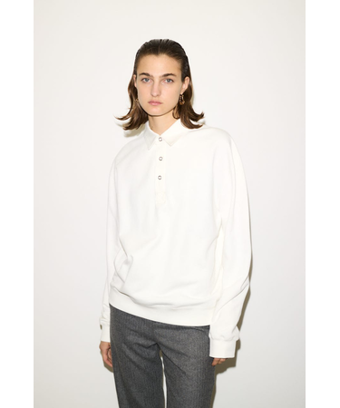 【THROW】OVER SW POLO トップス