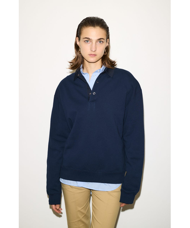 【THROW】OVER SW POLO トップス