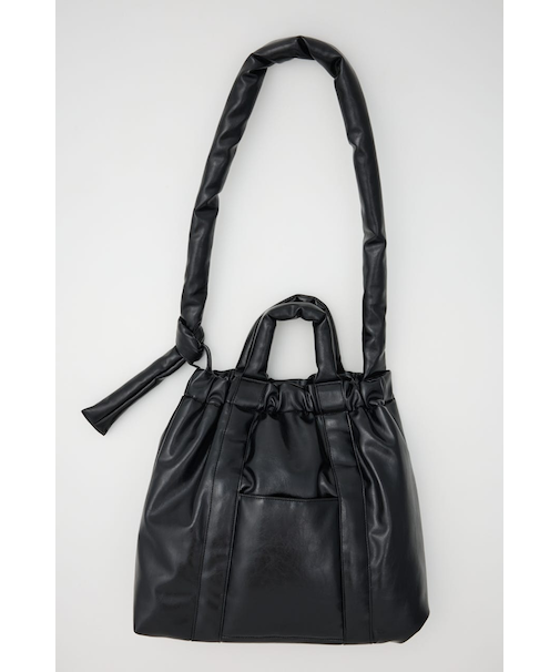 PUFFER SHOULDER BIG バッグ