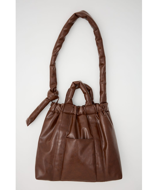 PUFFER SHOULDER BIG バッグ