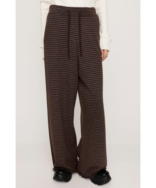BORDER KNIT RELAX パンツ BORDER KNIT RELAX パンツ｜スライの通販｜&mall（アンドモール）三井