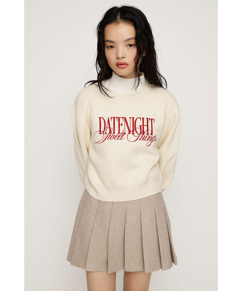 トップス Li FRONT LOGO KNIT トップス｜スライの通販｜&mall（アンドモール）三井