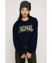 FRONT LOGO KNIT トップス