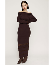 OFF SHOULDER KNIT ワンピース