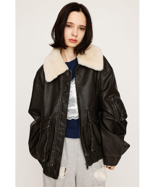 WASHED PUFFER ブルゾン