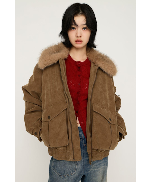 WASHED PUFFER ブルゾン｜スライの通販｜&mall（アンドモール）三井