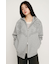FRILL ZIP UP HOODIE