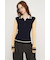BICOLOR KNIT トップス