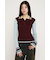 BICOLOR KNIT トップス