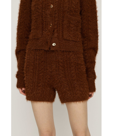 SHINY CABLE ショートパンツ